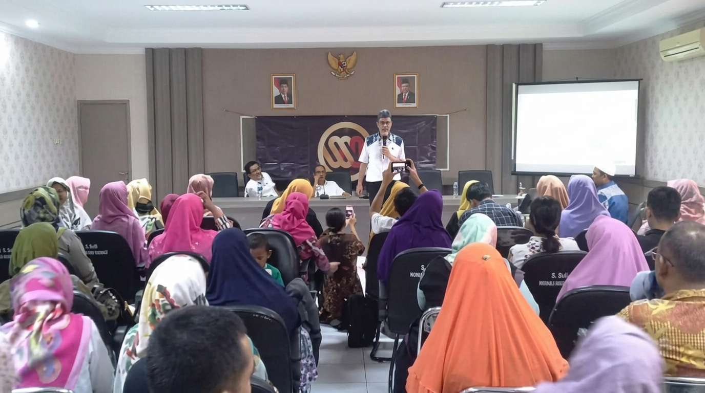 Coach Noval berbicara di forum resmi