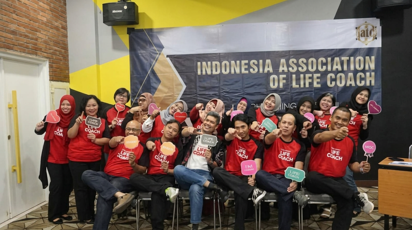 Foto bersama alumni Indonesia Association of Life Coach